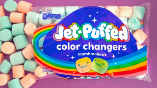 Jet-Puffed Color Changing Marshmallows.